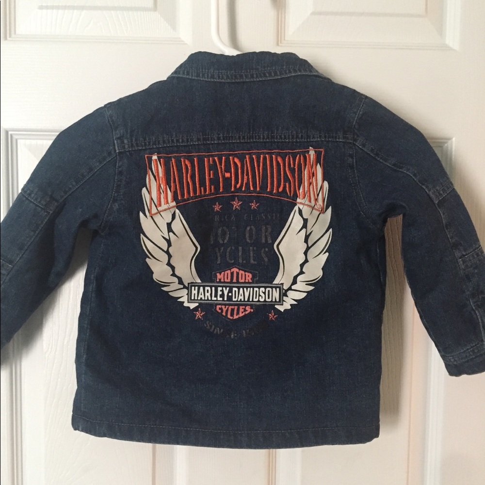 HARLEY-DAVIDSON Jean Jacket - Size 4T